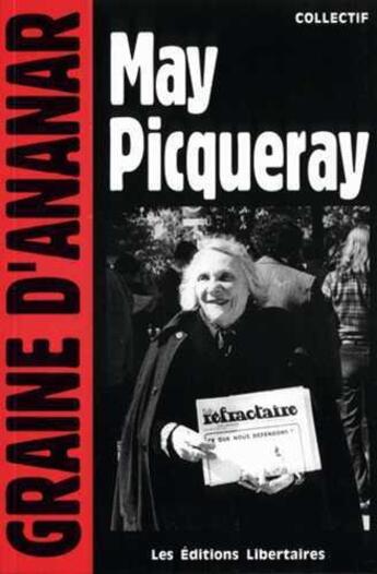 Couverture du livre « May picqueray » de  aux éditions Editions Libertaires