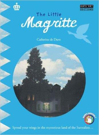 Couverture du livre « The little Magritte » de Catherine De Duve aux éditions Kate'art