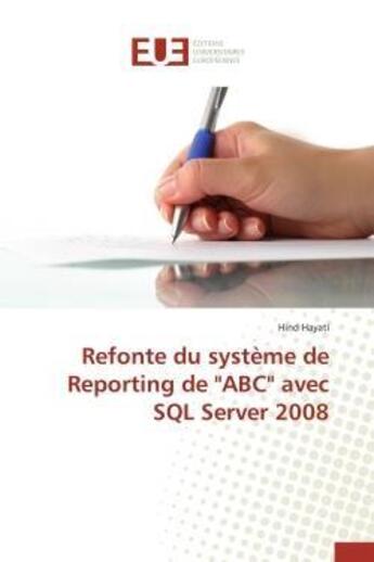 Couverture du livre « Refonte du systeme de reporting de 