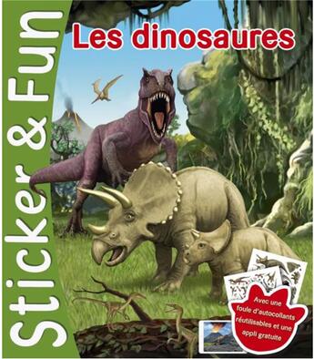 Couverture du livre « Les dinosaures » de  aux éditions Book'n'app