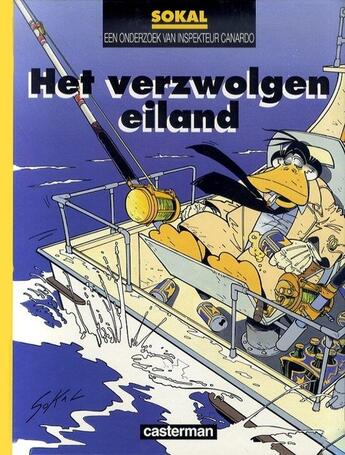 Couverture du livre « Canardo T.7 ; het verzwolgen eiland » de Benoit Sokal aux éditions Casterman