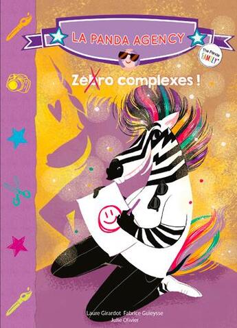 Couverture du livre « La panda agency ; zéro complexes » de Laure Girardot et Fabrice Guieysse et Julie Olivier aux éditions Daocom