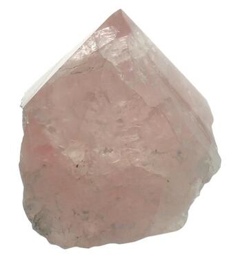 Couverture du livre « Pointe brute quartz rose - piece de 200 a 300 gr » de  aux éditions Dg-exodif