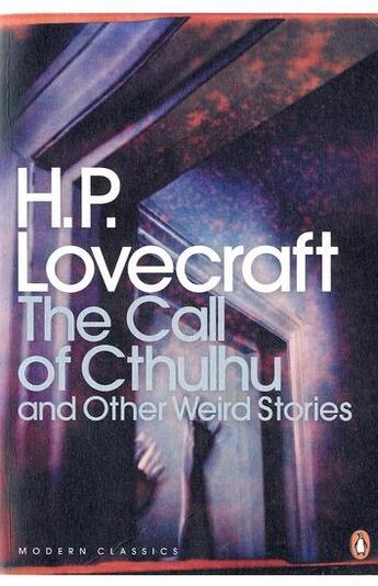 Couverture du livre « The call of cthulhu and other weird stories » de Howard Phillips Lovecraft aux éditions Adult Pbs