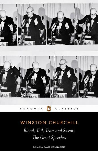 Couverture du livre « Blood, Toil, Tears And Sweat: Winston Churchill'S Famous Speeches » de Winston Churchill aux éditions Adult Pbs