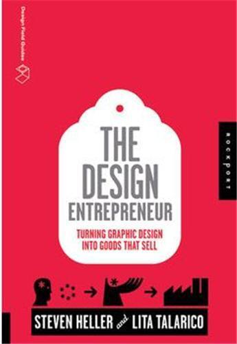 Couverture du livre « The design entrepreneur (paperback) » de Steven Heller aux éditions Rockport