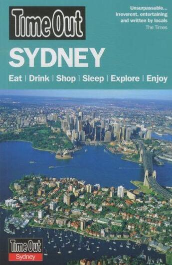 Couverture du livre « SYDNEY - 7TH EDITION » de  aux éditions Time Out