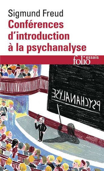 Couverture du livre « Conférences d'introduction à la psychanalyse » de Sigmund Freud aux éditions Folio