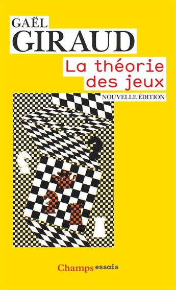 Couverture du livre « La théorie des jeux » de Gael Giraud aux éditions Flammarion