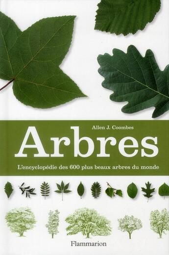 Couverture du livre « Arbres ; l'encyclopédie des 600 plus beaux arbres du monde » de Allen J. Coombes aux éditions Flammarion
