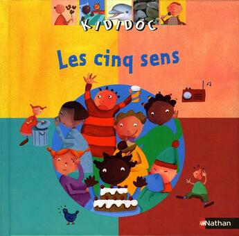 Couverture du livre « Les cinq sens » de Ciboul/Collinet aux éditions Nathan