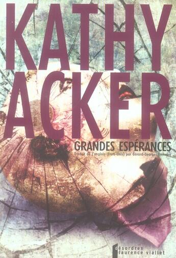 Couverture du livre « Grandes espérances » de Acker K aux éditions Rocher