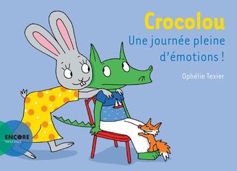 Couverture du livre « Crocolou une journée pleine d'émotions ! » de Texier Ophélie aux éditions Actes Sud