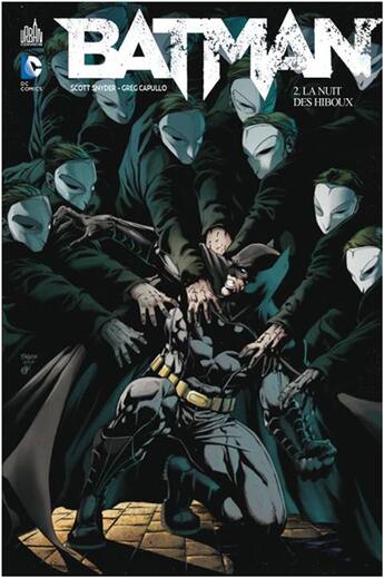 Couverture du livre « Batman Tome 2 : la nuit des hiboux » de Greg Capullo et Scott Snyder aux éditions Urban Comics