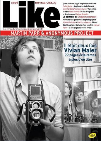 Couverture du livre « Revue like n 7 - vivian maier & martin parr et anonymous project - hiver 2021/22 » de  aux éditions Revue Like