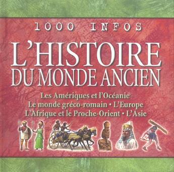 Couverture du livre « L'histoire du monde ancien » de John Farndon aux éditions Grund