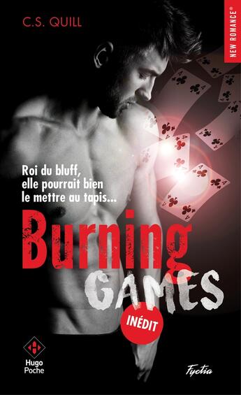 Couverture du livre « Burning games » de C. S. Quill aux éditions Hugo Poche