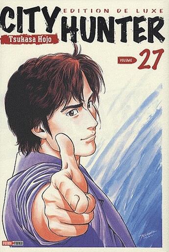 Couverture du livre « City Hunter Tome 27 » de Tsukasa Hojo aux éditions Panini