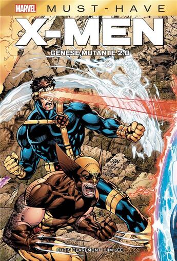 Couverture du livre « X-Men : genèse mutante 2.0 » de Jim Lee et Scott Lobdell et John Byrne et Chris Claremon aux éditions Panini