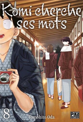 Couverture du livre « Komi cherche ses mots Tome 8 » de Tomohito Oda aux éditions Pika