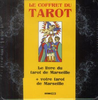 Couverture du livre « Le grand coffret métal du tarot » de  aux éditions Editions Esi