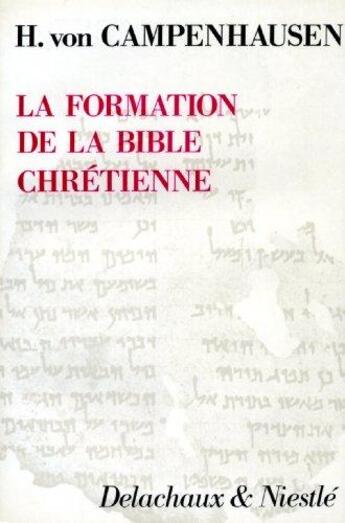 Couverture du livre « Formation bible chretienne lab » de  aux éditions Labor Et Fides