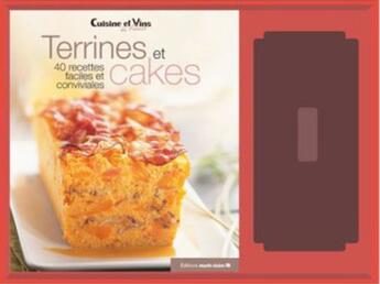 Couverture du livre « Terrines et cakes ; coffret » de  aux éditions Marie-claire