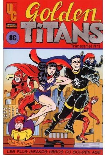 Couverture du livre « Golden Titans t.1 » de  aux éditions Univers Comics