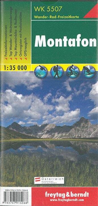 Couverture du livre « Montafon » de  aux éditions Freytag Und Berndt