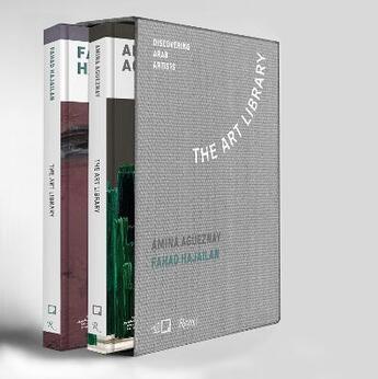 Couverture du livre « Fahad Hajailan, Amina Agueznay : the art library » de Mona Khazindar aux éditions Rizzoli