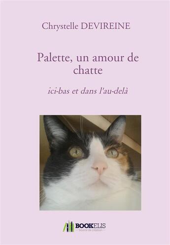 Couverture du livre « Palette, un amour de chatte » de Chrystelle Devireine aux éditions Bookelis