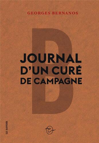 Couverture du livre « Journal d'un curé de campagne » de George Bernanos aux éditions Conspiration