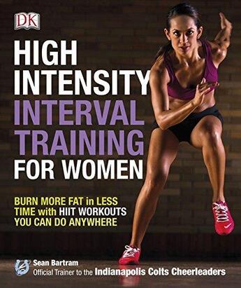 Couverture du livre « High-Intensity Interval Training For Women » de Sean Bartram aux éditions Alpha Books