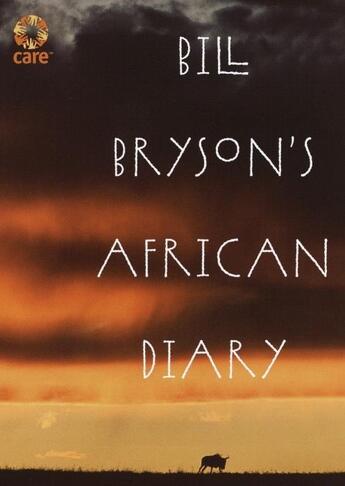 Couverture du livre « BILL BRYSON''S AFRICAN DIARY » de Bill Bryson aux éditions Broadway Books