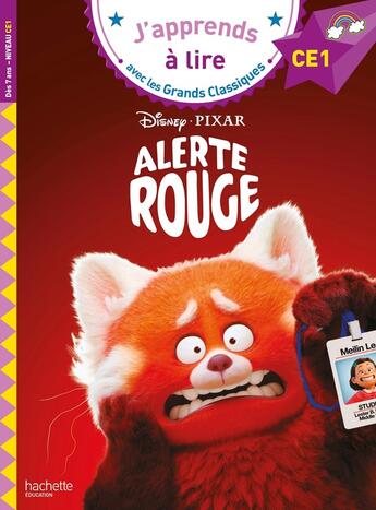 Couverture du livre « Disney - ce1 alerte rouge » de Isabelle Albertin aux éditions Hachette Education