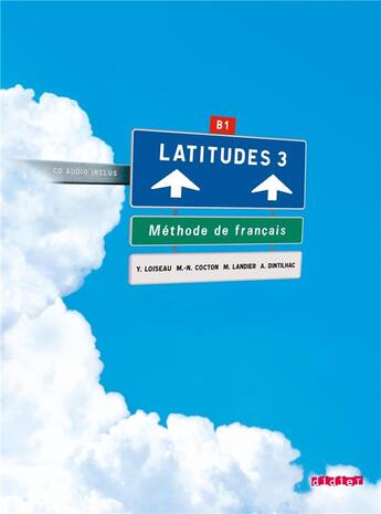 Couverture du livre « Latitudes ; niveau 3 » de Landier/Cocton aux éditions Didier