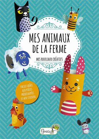 Couverture du livre « Mes animaux de la ferme » de  aux éditions Grenouille