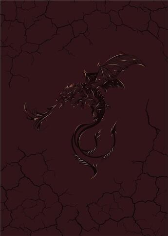 Couverture du livre « Livre des ombres vierge : dragon » de  aux éditions Alliance Magique