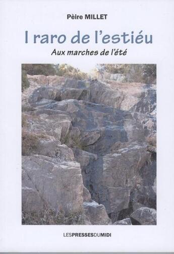 Couverture du livre « I raro de l'estieu » de Peire Millet aux éditions Presses Du Midi