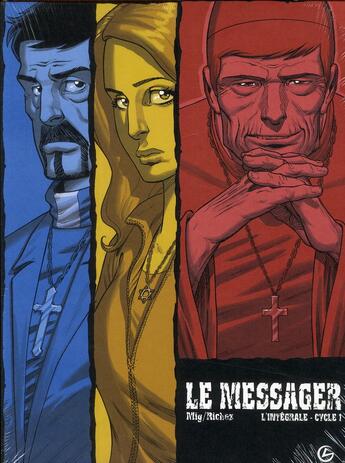 Couverture du livre « Le messager ; écrin cycle 1 ; Tome 1 à Tome 3 » de Richez Herve et Mig aux éditions Bamboo