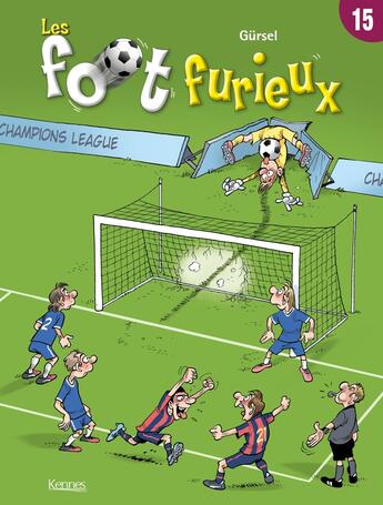 Couverture du livre « Les Foot Furieux Tome 15 » de Gurcan Gursel aux éditions Les 3 As