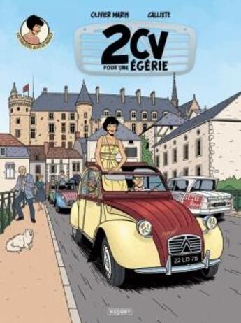 Couverture du livre « Les enquêtes auto de Margot Tome 3 : 2CV pour une égérie » de Olivier Marin et Damien Callixte aux éditions Paquet