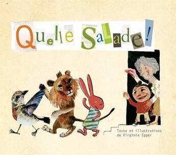 Couverture du livre « Quelle salade ! » de Virginie Egger aux éditions La Bagnole