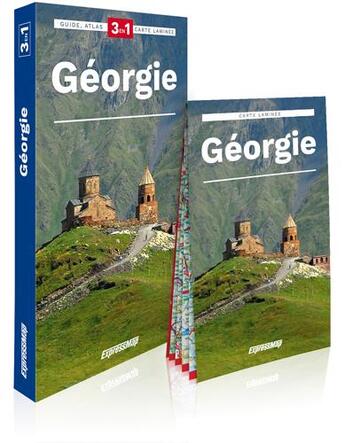 Couverture du livre « Georgie : guide 3 en 1 » de  aux éditions Expressmap