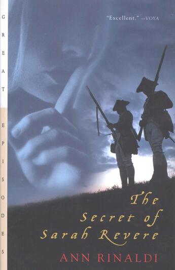 Couverture du livre « The Secret of Sarah Revere » de Rinaldi Ann aux éditions Houghton Mifflin Harcourt