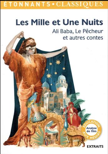 Couverture du livre « Les mille et une nuits : Ali Baba, le pêcheur et autres contes » de Anonyme aux éditions Flammarion