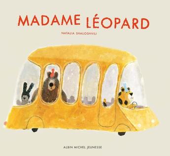 Couverture du livre « Madame Léopard » de Natalia Shaloshvili aux éditions Albin Michel