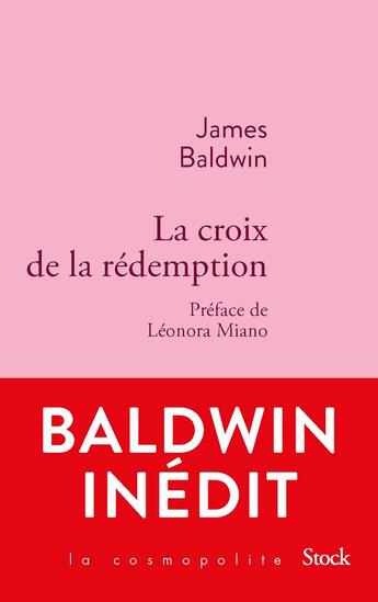 Couverture du livre « La Croix de la Rédemption » de James Baldwin aux éditions Stock