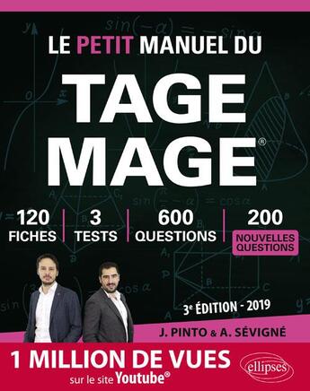 Couverture du livre « Le petit manuel du tage mage (édition 2019) » de Arnaud Sevigne et Joachim Pinto aux éditions Ellipses