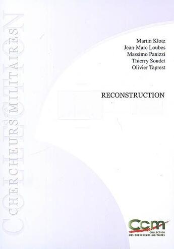 Couverture du livre « Reconstruction » de  aux éditions Le Fantascope